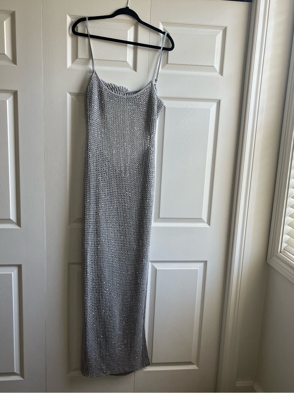 Meshki Zelda sequin crochet maxi dress nwt (Beach Dress)